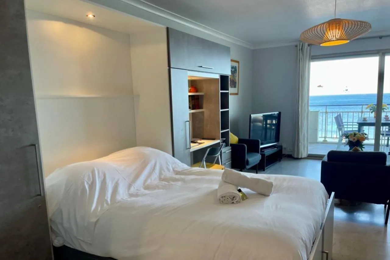 Seafront One Bedroom Apartment With A Terrasse Swimming Pool And A Parking Antibes